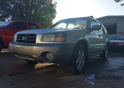 2004 Subaru Forester 2.5Xs из США, поврежденный, VIN JF1SG65664H754540